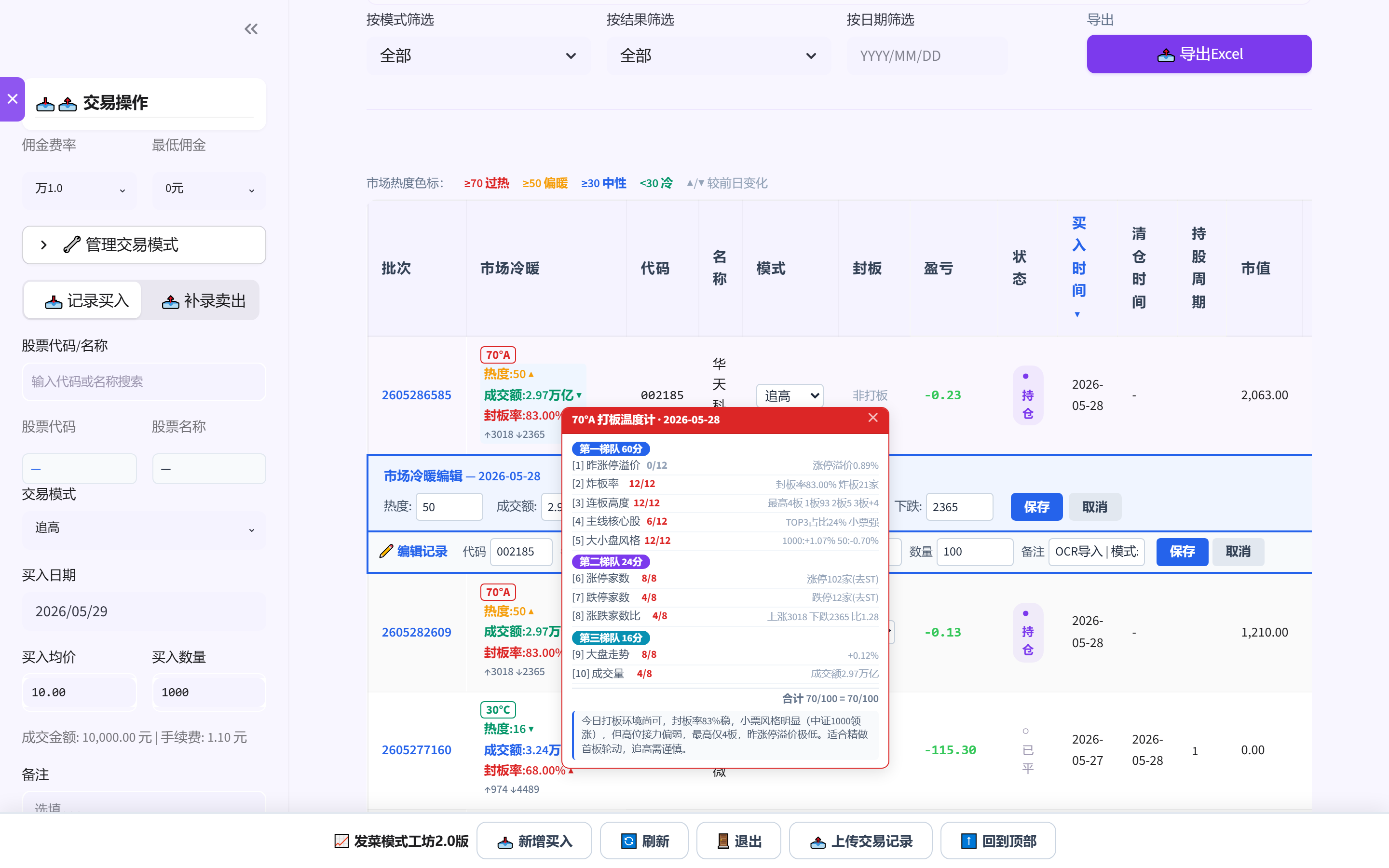 温度详情悬浮卡片